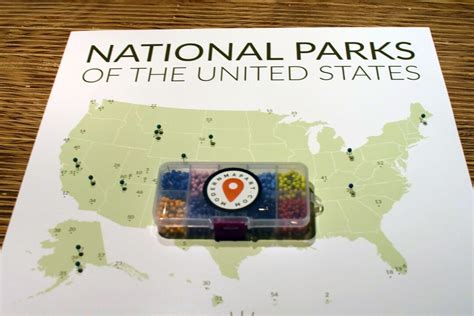 National Park Map, National Park Poster, National Park Sign, United ...