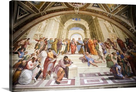 School of Athens, Raphael's rooms, Vatican museums Wall Art, Canvas Prints, Framed Prints, Wall ...