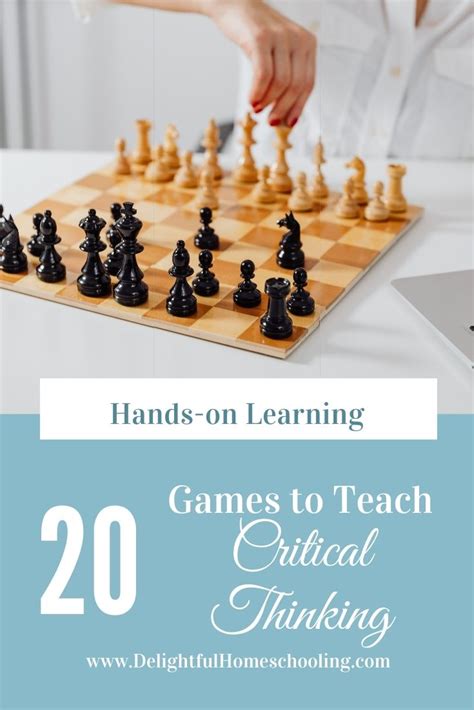 20 Games that Help Kids Think Critically - Delightful Homeschooling