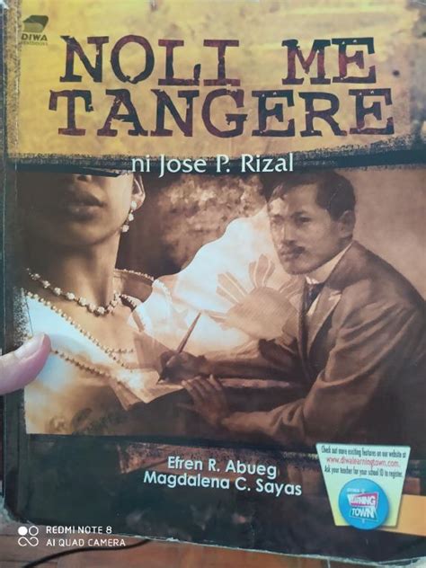 Sale Noli Me Tangere ni Dr. Jose Rizal by Efren Abueg & Magdalena Sayas, Hobbies & Toys, Books ...