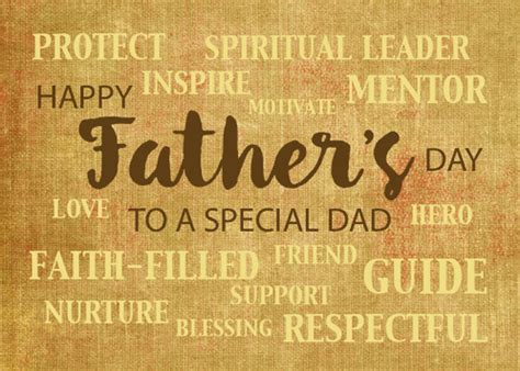 Dad Religious Fathers Day Qualities Free Special Dad eCards | 123 Greetings