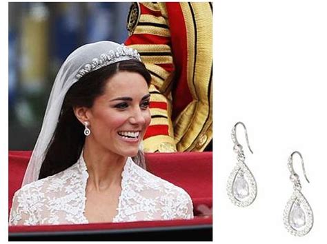 Japan Samurai: Kate Middleton's Diamond Drop Earrings