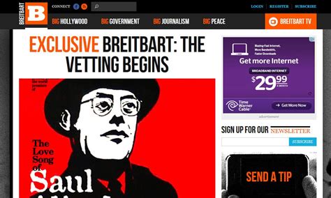 The Legacy Continues - Breitbart's New Site Launch Is Live..... - The Last Refuge