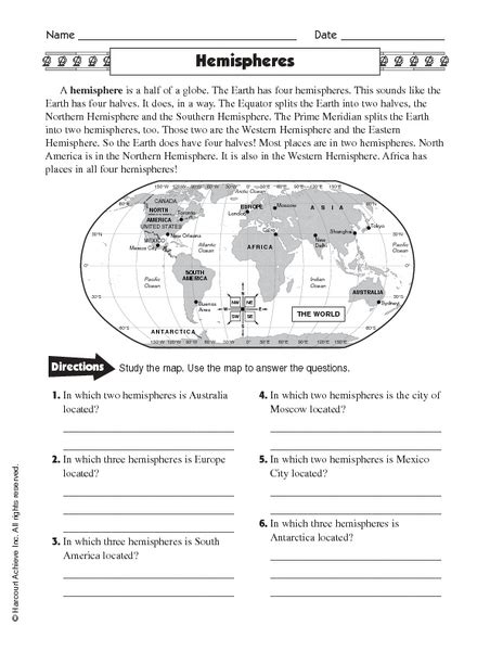 4 Hemispheres Map