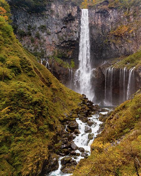 Kegon Falls - Japanese Waterfall Photograph by Jordan McChesney - Fine Art America