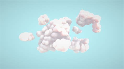 Stylized clouds - Download Free 3D model by lavakongen [e326c36 ...