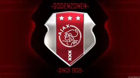 Download Emblem Soccer Logo AFC Ajax Sports HD Wallpaper