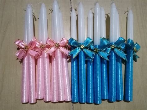 Baptismal Candle Small, Babies & Kids, Baby Nursery & Kids Furniture, Nursery Lighting & Decor ...