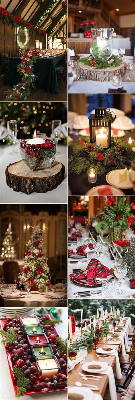 30 Awesome Winter Red Christmas Themed Festival Wedding Ideas ...