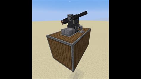 Minecraft PVP Practical Machine Gun - YouTube