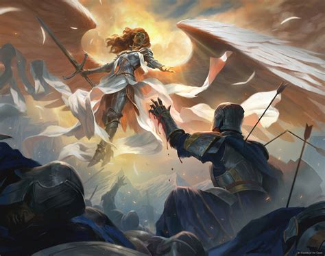 Serra Paragon MtG Art from Dominaria United Set by Heonhwa Choe - Art ...