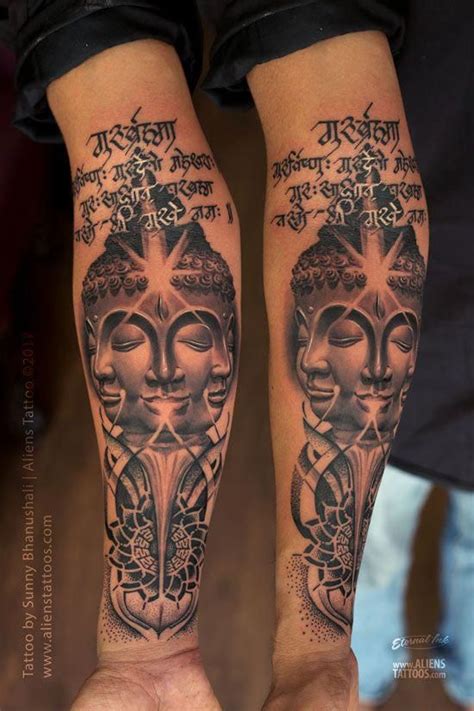 Buddha Tattoo – Guru Mantra #geometrytattoos | Buddha tattoo, Buddha tattoos, Nepal tattoo