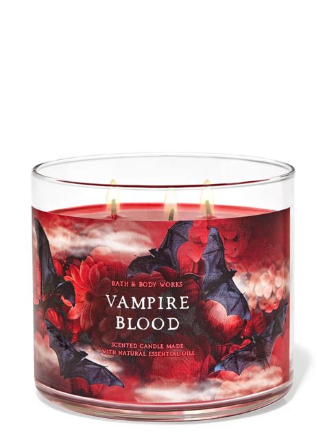 Bath & Body Works Vampire Blood 3-Wick Candle | Bath & Body Works Halloween Collection 2022 ...