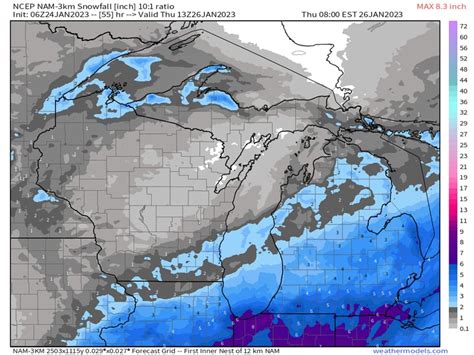 Snow forecast, timeline for Grand Rapids, Kalamazoo, Muskegon shows if ...