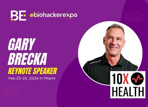 Gary Brecka – Biohacker Expo