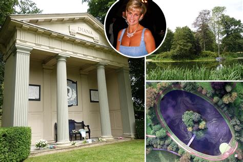 Breathtaking photos of Princess Diana’s grave site at childhood home as ...