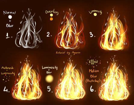 Fire tutorial by Agarin215 | Concept art tutorial, Digital art tutorial ...