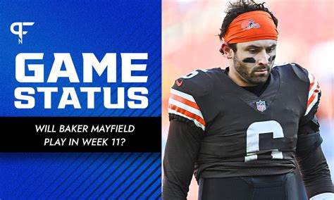 Baker Mayfield Injury Update: Star QB could be available in Week 11