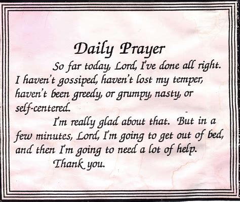 Daily Prayer Quotes. QuotesGram