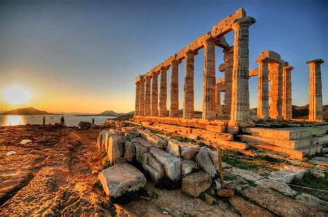 The Temple of Poseidon, in Sounion, Attica | Omilo