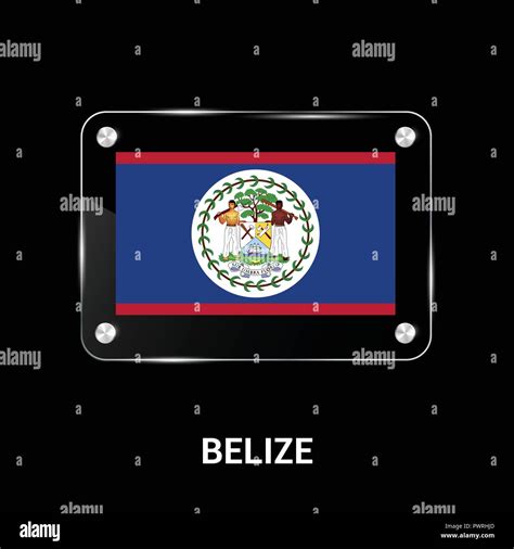 Belize flag design vector Stock Vector Image & Art - Alamy