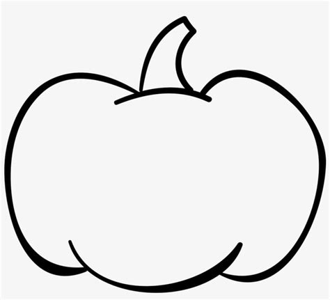 Halloween Pumpkin Vegetable Outline Svg Png Icon Free - Pumpkin Outline Clipart Transparent ...