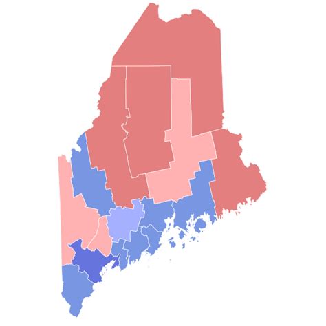 File:2018 Maine gubernatorial election results map by county.svg ...