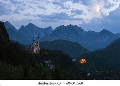 514 Neuschwanstein castle night Images, Stock Photos & Vectors | Shutterstock