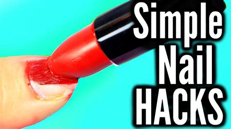 10 Simple Nail Hacks Everyone Should Know! - YouTube