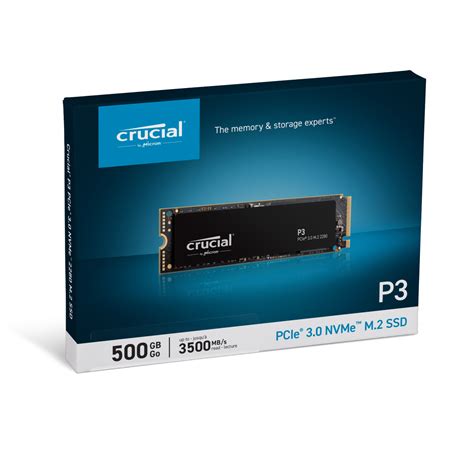 SSD CRUCIAL P3 NVMe 500GB – CT500P3SSD8 - 5sc.vn