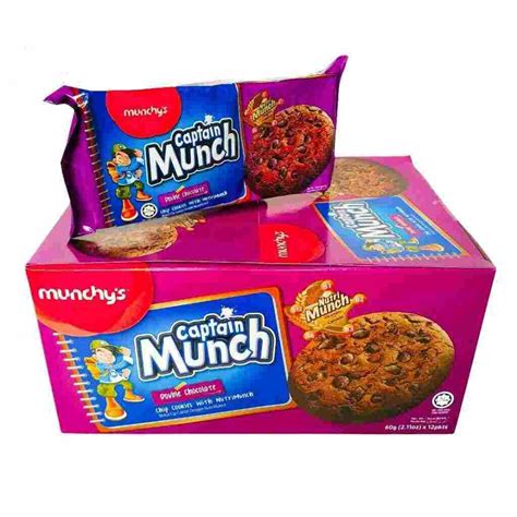 Munchy's Captain Munch Double Chocolate 60gmX12pcs