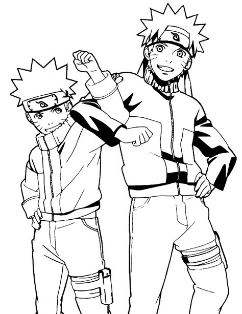 Naruto Coloring Pages Printable