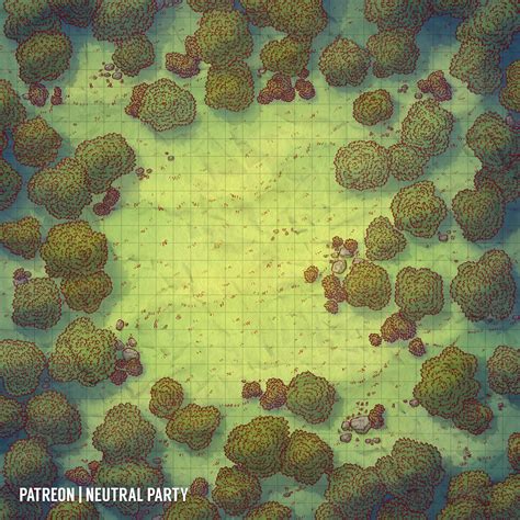 Woods Battlemap | Fantasy city map, Dnd world map, Fantasy map