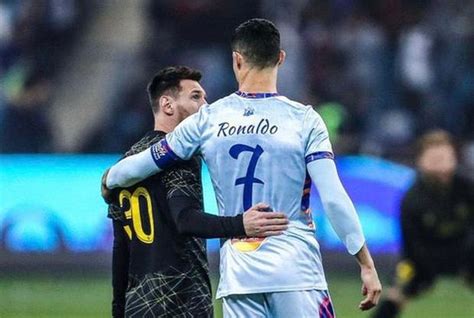 Cristiano Ronaldo llegó al duelo con Lionel Messi en el Kingdom Arena | Al Nassr vs. el Inter ...