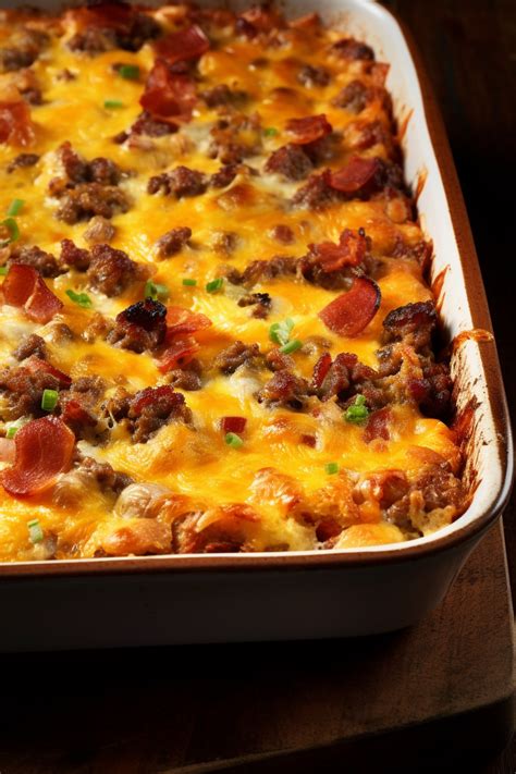 Bacon Cheeseburger Casserole - That Oven Feelin