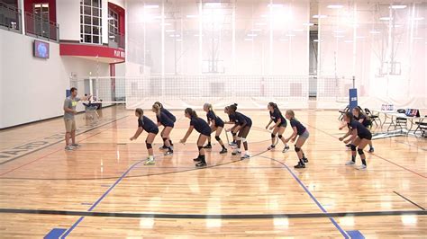 Shuffling Drill - Volleyball Drill - YouTube