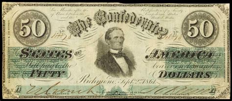 Confederate Money Value 1862 / $10 Dollar 1864 Civil War Confederate ...