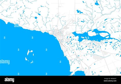 Rich detailed vector area map of North Bay, Ontario, Canada. Map ...