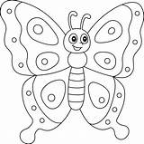 Butterfly Coloring Page Isolated For Kids 5162702 Vector Art At Vecteezy sketch template
