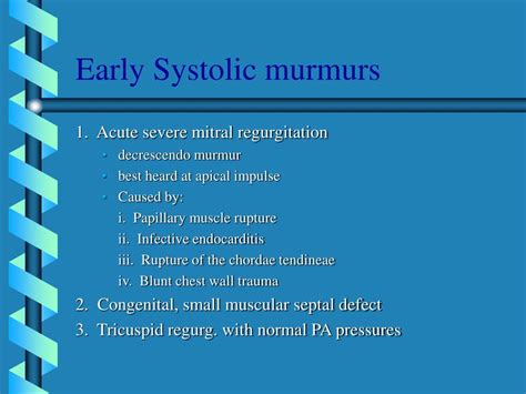 PPT - Heart Murmurs PowerPoint Presentation - ID:217937