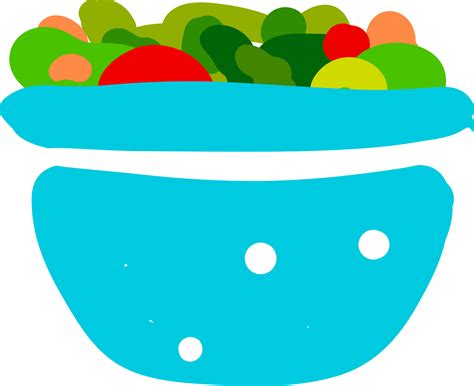 Fruit salad, illustration, vector on white background. 13598029 Vector ...