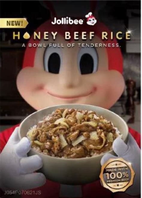 Jollibee brings back honey beef rice in select stores