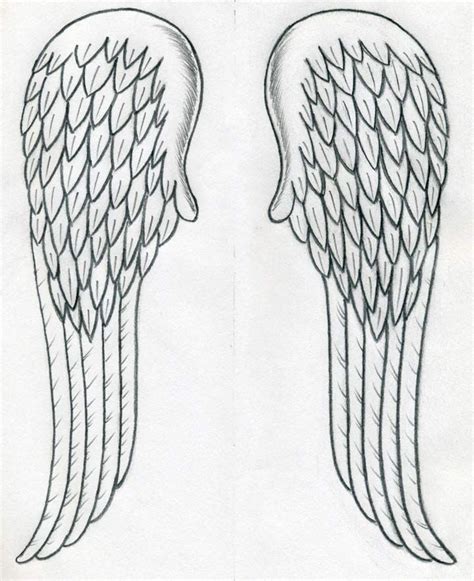 How To Draw Angel Wings Step By Step at Drawing Tutorials