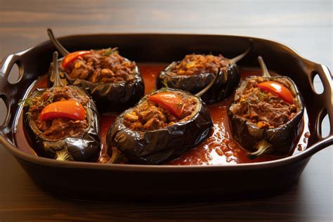 Turkish Karniyarik: A Delicious Stuffed Eggplant Dish - Middle Eastern Recipes