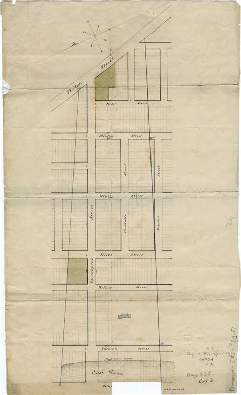 Brooklyn Heights Map, 19th century - TeachArchives.org