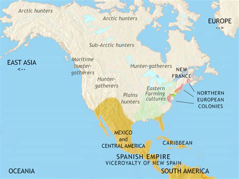 Map Of North America Before Colonization - Dorita Kara-Lynn