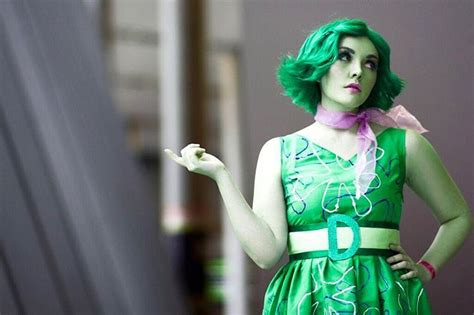 Disgust cosplay (from Pixar’s Inside Out) – me! | Cosplay, Instagram posts, Disgust