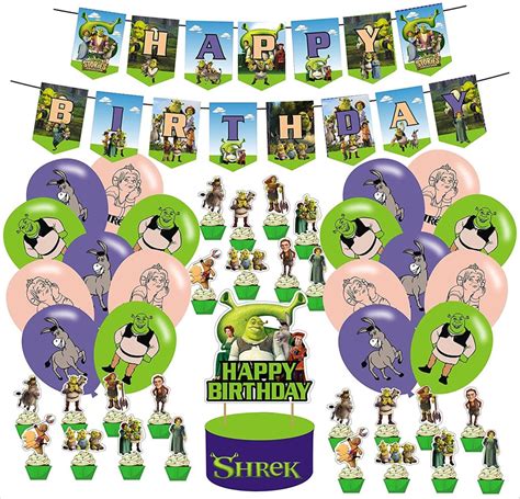 Shrek Birthday Party Supplies,Birthday Party for Shrek,Shrek Party ...