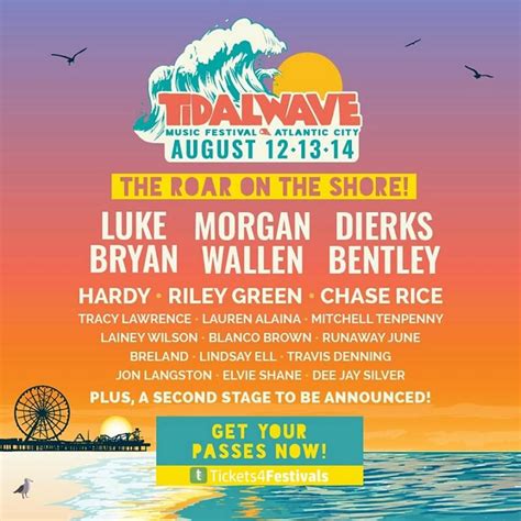 Cheap Tidal Wave Music Festival Tickets 2023 | Lineup, Discount Coupon ...