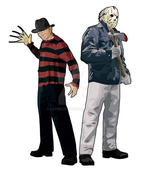 Freddy and Jason by LeCire on DeviantArt